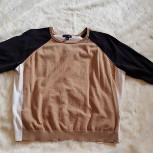 Land's End Colorblock Sweater